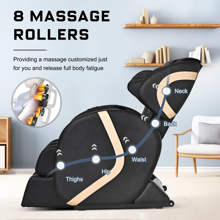 Full Body Massage Chair Recliner with Zero Gravity and Heat