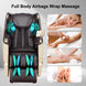 4D Massage Chair Full Body Zero Gravity, Massage Chairs and Recliners with Heated, SL Track, Bluetooth, APP Controller(Beige)