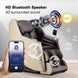 4D Massage Chair Full Body Zero Gravity, Massage Chairs and Recliners with Heated, SL Track, Bluetooth, APP Controller(Beige)
